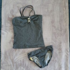 Lands' End girls size 8 tankini swimsuit